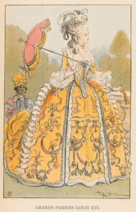 Grands Paniers Louis XVI by Albert Robida