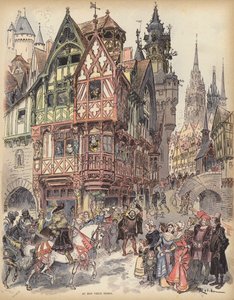In the Good Old Days by Albert Robida