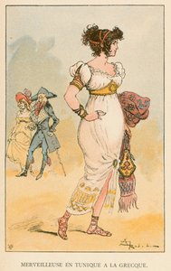 Marvelous in Greek Tunic by Albert Robida