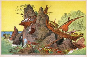 Sindbad the Sailor by Albert Robida