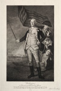 George Washington at Princeton by Albert Rosenthal