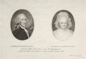 George and Martha Washington by Albert Rosenthal