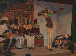 Belly Dancer by Albert Weisgerber