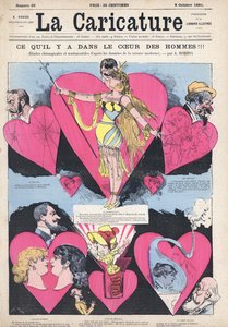 What is in the Hearts of Men by after Albert Robida