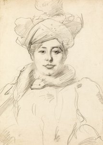 Woman with Hat, circa 1905