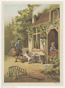 Greeting on the Farmyard