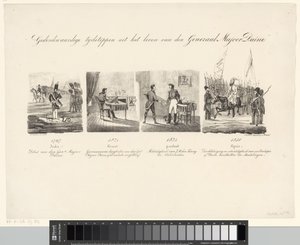 Caricature of General Daine