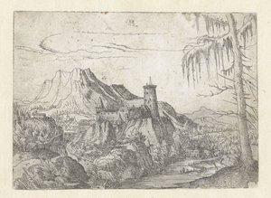 Landscape with a Big Castle by Albrecht Altdorfer