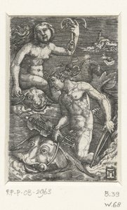 Arion and a Nereid by Albrecht Altdorfer