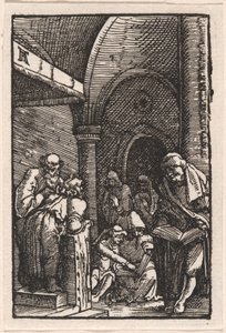 Christ Disputing with the Doctors by Albrecht Altdorfer