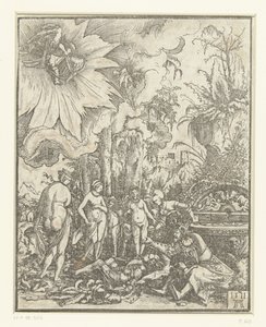 The Dream of Paris (The Judgment of Paris) by Albrecht Altdorfer