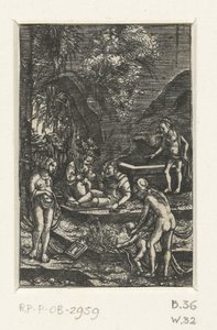 Dream of Paris (Judgment of Paris) by Albrecht Altdorfer