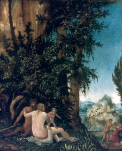 Landscape with Family of Satyrs