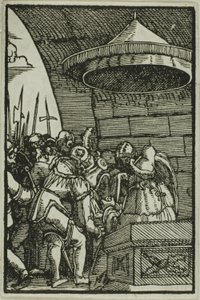 Pilate Washing His Hands, from The Fall and Redemption of Man by Albrecht Altdorfer
