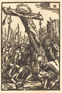 Raising of the Cross by Albrecht Altdorfer