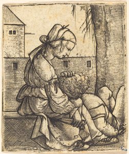 Samson and Delilah by Albrecht Altdorfer