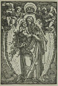 The Coronation of the Virgin, from The Fall and Redemption of Man by Albrecht Altdorfer