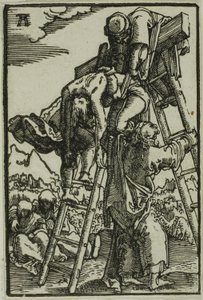 The Descent from the Cross, from The Fall and Redemption of Man by Albrecht Altdorfer