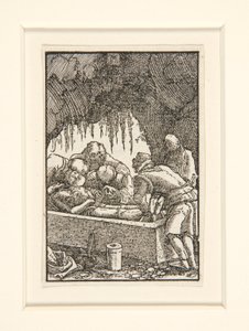 The Entombment of Christ, from the series The Fall and Redemption of Man by Albrecht Altdorfer