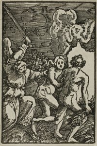 The Expulsion from Paradise, from The Fall and Redemption of Man by Albrecht Altdorfer
