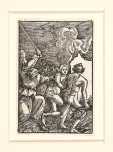 The Expulsion from Paradise, from The Fall and Redemption of Man by Albrecht Altdorfer