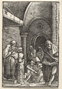 The Fall and Redemption of Man: Christ Disputing with the Doctors by Albrecht Altdorfer