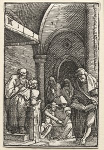 The Fall and Redemption of Man: Christ Disputing with the Doctors, c. 1515 by Albrecht Altdorfer