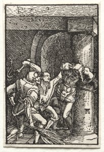 The Fall and Redemption of Man: Flagellation of Christ by Albrecht Altdorfer