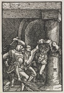 The Fall and Redemption of Man: Flagellation of Christ by Albrecht Altdorfer