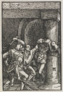 The Fall and Redemption of Man: Flagellation of Christ by Albrecht Altdorfer