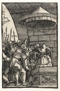 The Fall and Redemption of Man: Pilate Washing His Hands by Albrecht Altdorfer