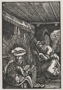The Fall and Redemption of Man: The Annunciation by Albrecht Altdorfer