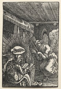 The Fall and Redemption of Man: The Annunciation by Albrecht Altdorfer