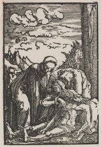 The Fall and Redemption of Man: The Lamentation beneath the Cross by Albrecht Altdorfer