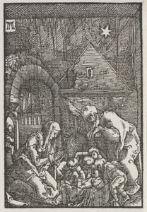The Fall and Redemption of Man: The Nativity by Albrecht Altdorfer