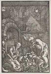 The Fall and Redemption of Man: The Nativity by Albrecht Altdorfer