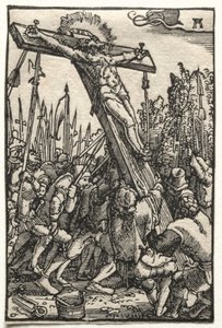 The Fall and Redemption of Man: The Raising of the Cross, c. 1515 by Albrecht Altdorfer