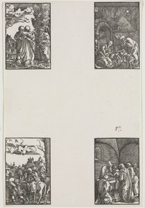 The Fall and Redemption of Man, c. 1515 by Albrecht Altdorfer