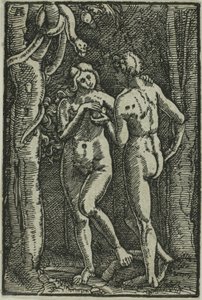 The Fall of Man (from The Fall and Redemption of Man) by Albrecht Altdorfer