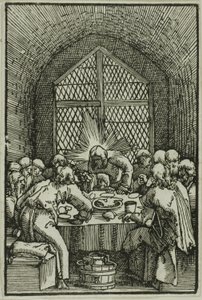 The Last Supper, from The Fall and Redemption of Man by Albrecht Altdorfer