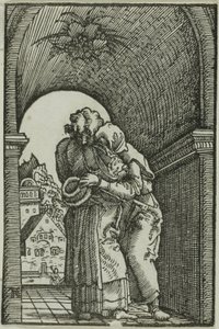 The Meeting of Joachim and Anne, from The Fall and Redemption of Man