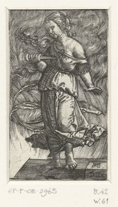 Suicide of Dido by Albrecht Altdorfer