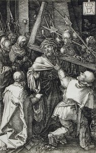 Bearing of the Cross by Albrecht Dürer