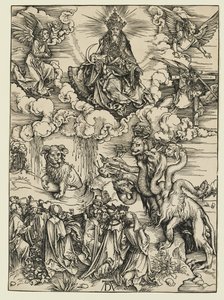 Beast with Two Horns Like a Lamb by Albrecht Dürer