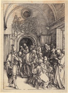 Circumcision of Christ, Plate 11 from the Series "The Life of Mary"