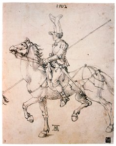 Cavalier with Lance, 1502 by Albrecht Dürer