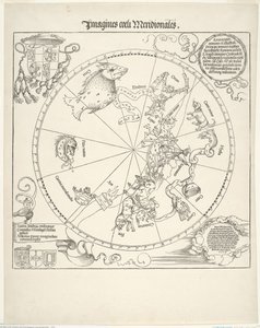 Celestial Map of the Southern Sky by Albrecht Dürer