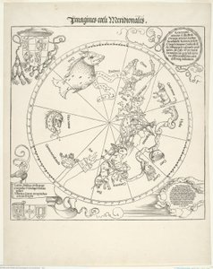 Celestial Map of the Southern Sky