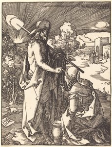 Christ Appearing to Mary Magdalene by Albrecht Dürer