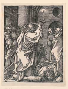 Christ Driving the Merchants from the Temple, from The Little Passion Series
